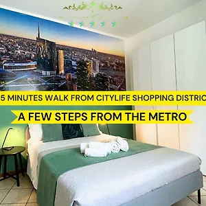Elegant Citylife Apartment- Metro Access - Double Appartement